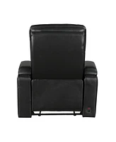 White Label Savonburg 38" Power Reclining Chair with Power Headrest, Receptacle