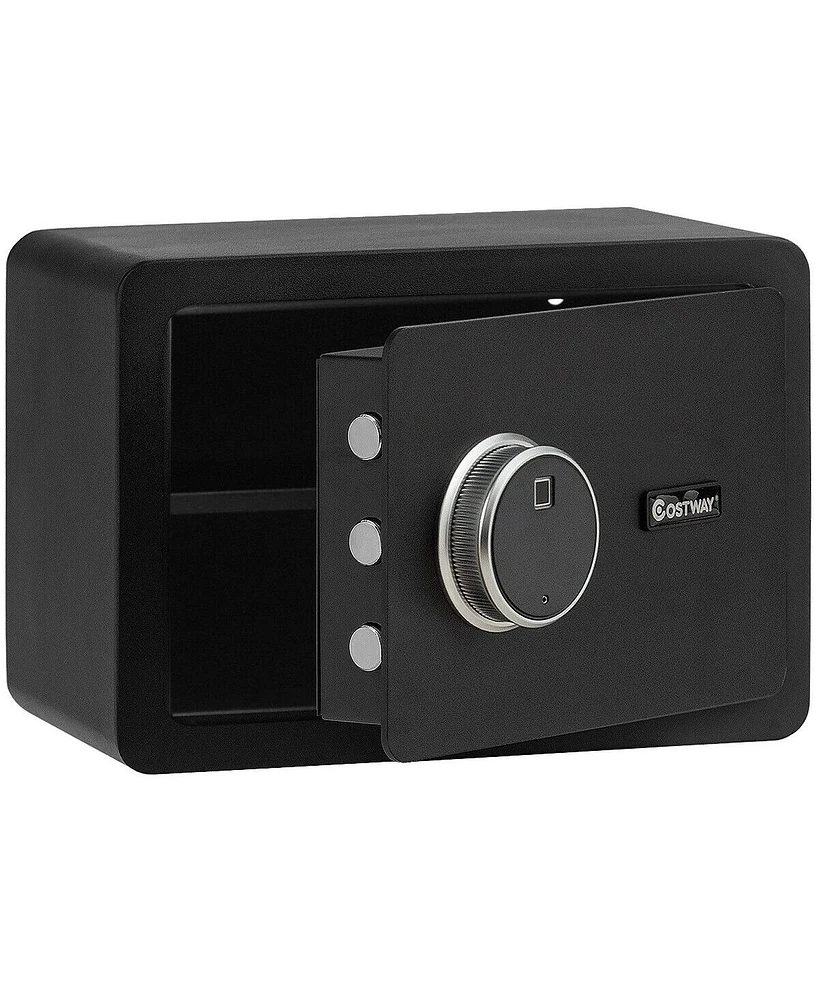 Slickblue 2-Layer Security Safe Deposit Box with Inner Led Light