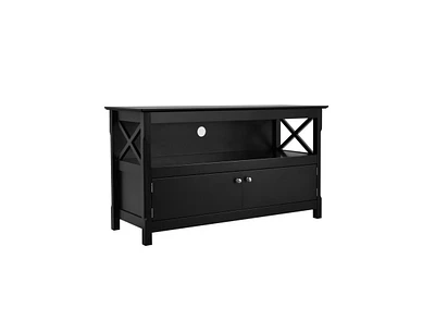 Slickblue 44 Inch Wooden Storage Cabinet Tv Stand