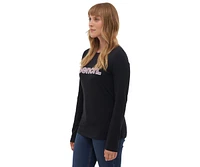 Bench Dna Women's Jewelle Long Sleeve Logo T-Shirt