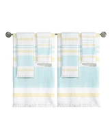 Izod Clubhouse Stripe 2-Pc. Bath Towel, 30" x 54"