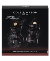 Cole & Mason Hoxton 4" Wooden Salt & Pepper Mill Gift Set