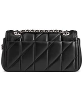 Coach Quilted Leather Tabby Chain Shoulder Bag 20