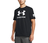 Under Armour Men's Relaxed Fit Freedom Logo Short Sleeve T-Shirt