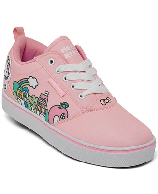 Heelys Hello Kitty Little Girls' Pro 20 Wheeled Skate Casual Sneakers from Finish Line