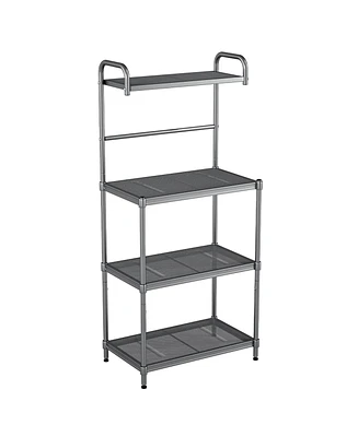 Slickblue 4-Tier Baker's Rack Stand Shelves Kitchen Storage Organizer