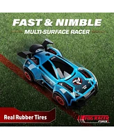 Force1 Fog Racer Remote Control Car For Kids - Red and Blue