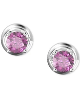 Swarovski Faceted Color Crystal Small Stud Earrings