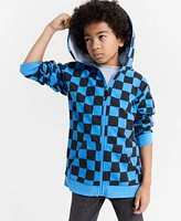 Epic Threads Big Boys Checkerboard Zip Up Hoodie Core T Shirt Slim Fit Brooklyn Jeans I.N.C International Concepts Little Big Boys Grayson Lace Up Shoes Created For Macys