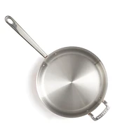 Martha by Martha Stewart Stainless Steel 3.5 Qt Straight Sided Saute Pan with Lid