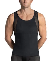 Men's Stretch Moderate Compression Shaper Tank Top