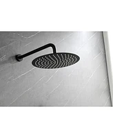 Shower System With Shower Head, Hand Shower, Slide Bar, Body Sprays, Shower Arm, Hose, Valve