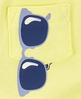 Carter's Baby Boys Sunglasses Snap-Up Cotton Romper