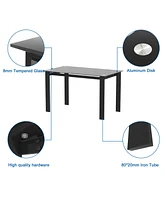 7-Piece Dining Table Set, Dining Table And Chair