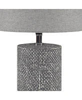 Streamdale Furniture Bayard Embossed Ceramic Table Lamp