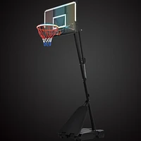 Streamdale Furniture Height-Adjustable Led Basketball Hoop System