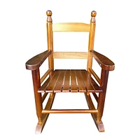 Children's Rocking Oak Chair- Indoor Or Outdoor - Suitable For Kids-Durable