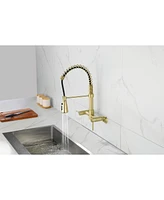 3 Functions Wall Mounted Bridge Kitchen Faucet