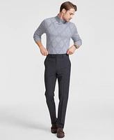 Calvin Klein Men's Slim-Fit Plaid Dress Pants