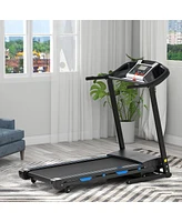 Streamdale Furniture Treadmills For Home, Electric Treadmill With 15% Automatic Incline, Foldable 3.25HP Workout