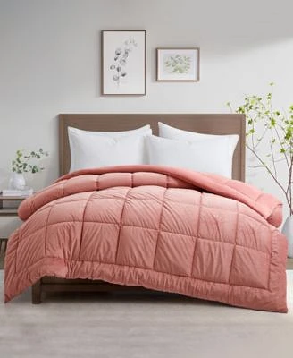 Unikome Plush Velet Quilted Down Alternative Comforter