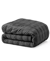 Unikome Crinkle Textured Down Alternative Comforter