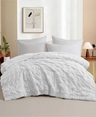 Unikome Crinkle Textured Down Alternative Comforter
