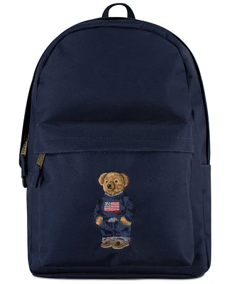 Polo Ralph Lauren Kids Polo Bear Canvas Backpack