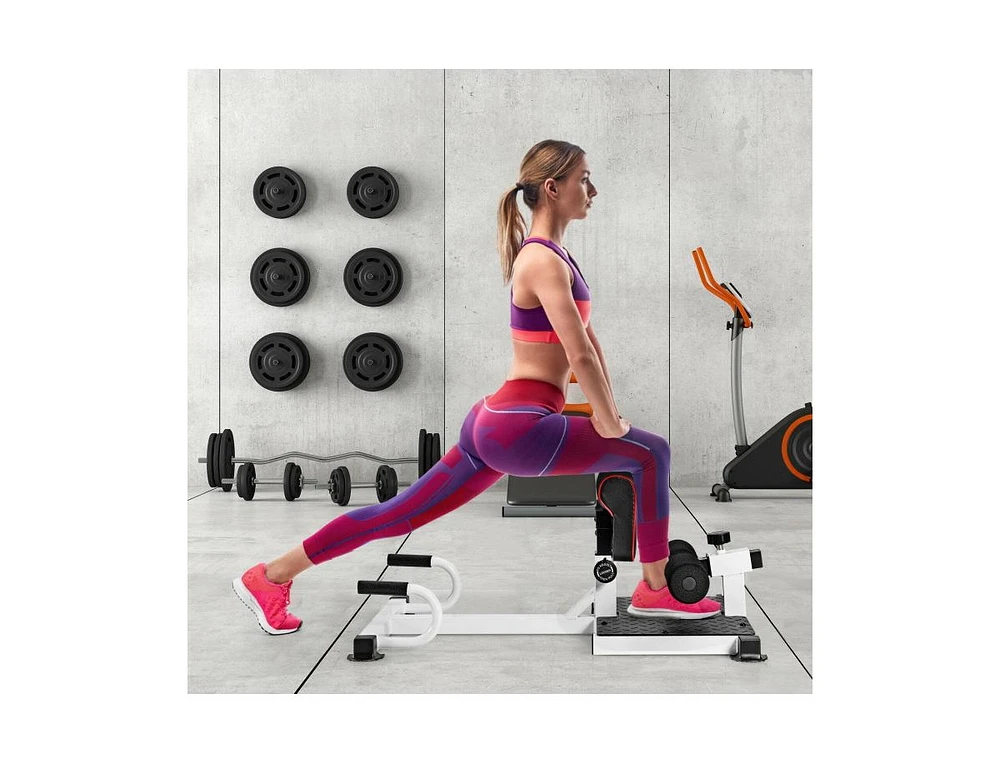 Slickblue Multifunction Squat Machine Hip Thrust Machine Sit up Exercise Set