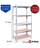 G-Rack Heavy Duty Garage Shelving Unit for Storage