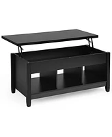 Slickblue Lift Top Coffee Table with Storage Lower Shelf