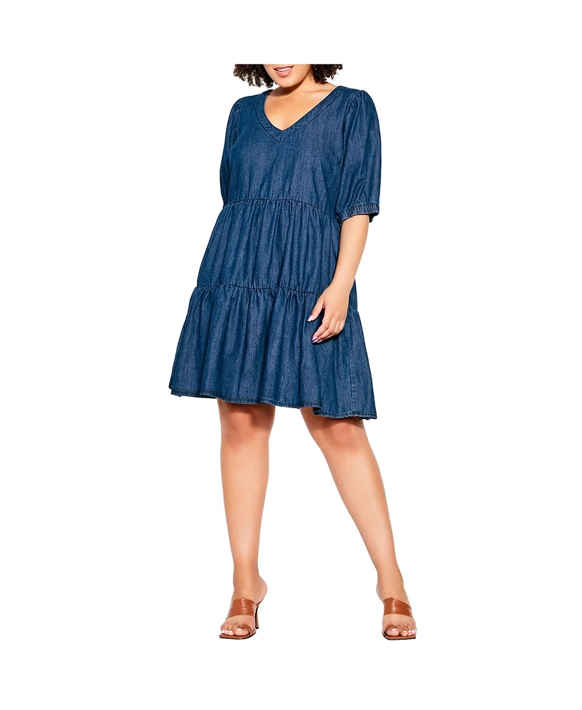 City Chic Women's Coastal Dress