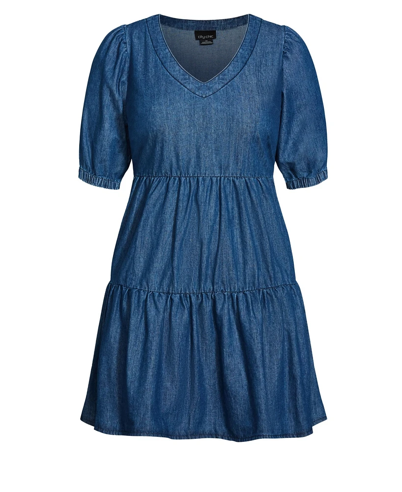 City Chic Women's Coastal Dress