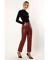 Petal and Pup Women's Maverick Leather Pants