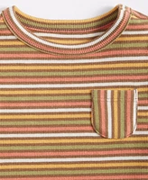 First Impressions Baby Boys Rib Tommy Striped Long-Sleeve T-Shirt, Created for Macy's