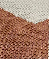 Safavieh Courtyard TB303 Terracotta and Beige 2' x 3'7" Outdoor Area Rug