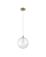 Trade Winds Lighting Trade Winds Minimus 1-Light Pendant in Natural Brass