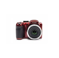 Kodak Pixpro AZ255 Astro Zoom 16MP Digital Camera (Red) with Battery Bundle