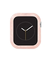 Anne Klein Women's Pink Acetate Protective Case designed for 40mm Apple Watch