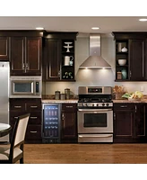 Newair 15" Built-in 96 Can Beverage Fridge in Stainless Steel with Precision Temperature Controls and Adjustable Shelves