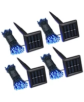 Yescom Solar String Lights 36 Ft Waterproof Solar Xmas Light Outdoor Tree 4Pcs