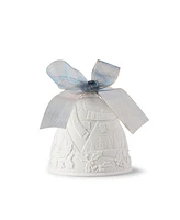 Lladro 2024 Christmas bell blue