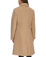 Tommy Hilfiger Women's Hooded Single-Breasted Coat, Created for Macy's