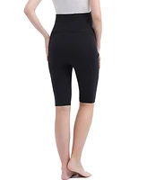 kimi + kai Maternity Essential Stretch Pocket Shorts