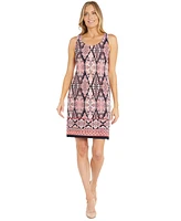 R & M Richards Petite 2-Pc. Jacket Printed Dress Set