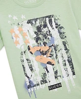 Guess Big Boys Short-Sleeve Cotton Graphic T-Shirt - G8fi