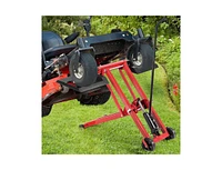 Slickblue Hydraulic Lawnmower Lift Jack for Tractors and Zero Turn Riding Lawn Mowers