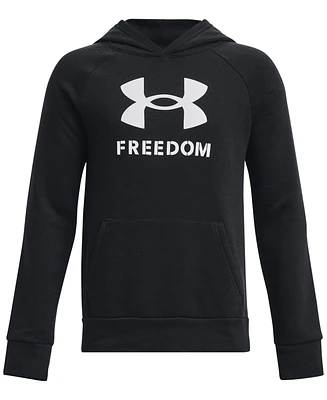 Under Armour Big Boys Freedom Rival Logo Hoodie