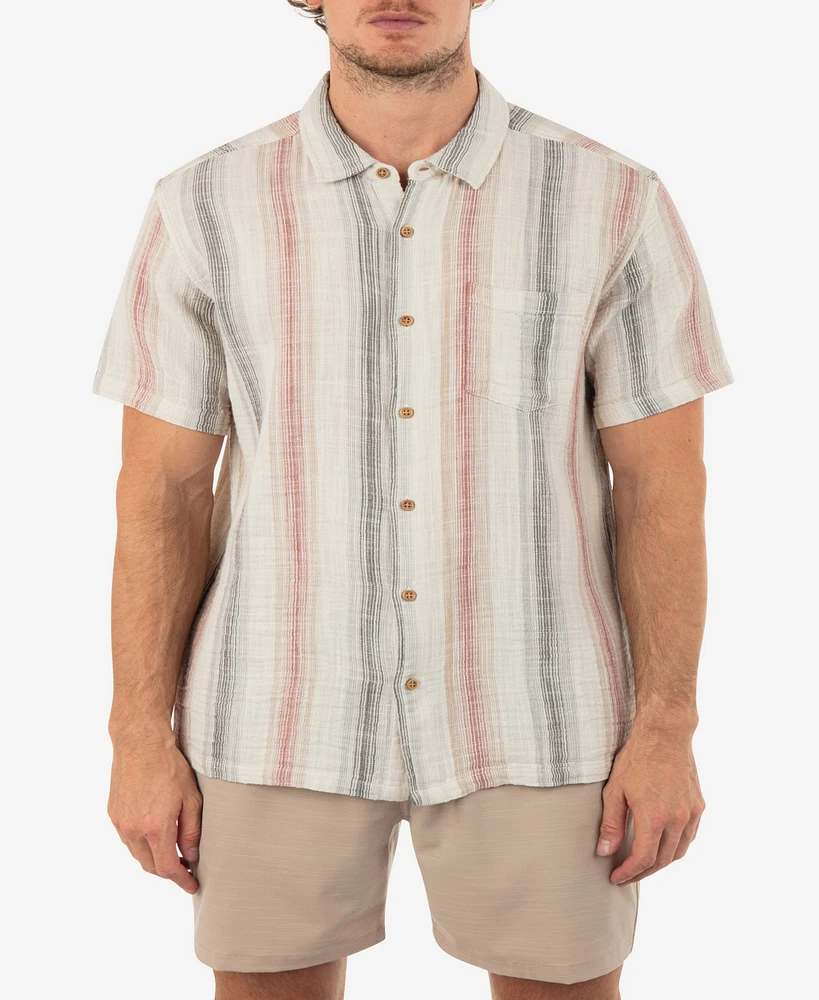 Hurley Men's Baja Rincon Short Sleeves Shirt