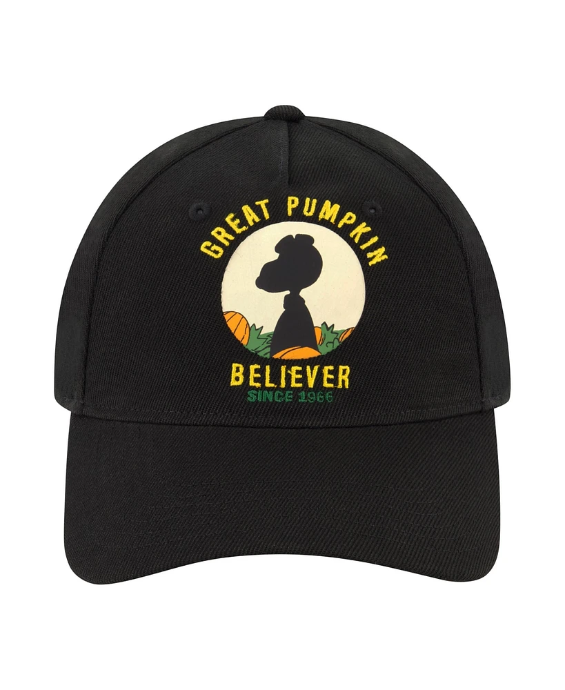 Peanuts Men's Snoopy Great Pumpkin Believer Uncle Baseball Cap